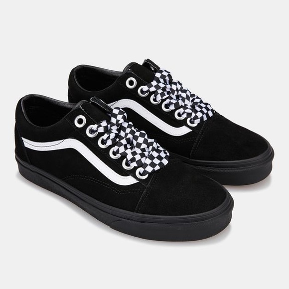 vans check lace